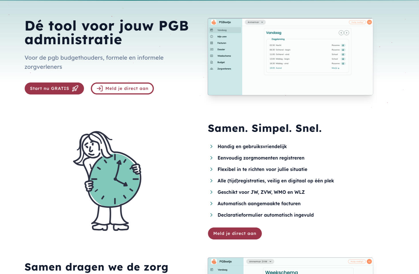 PGBeetje screenshot site